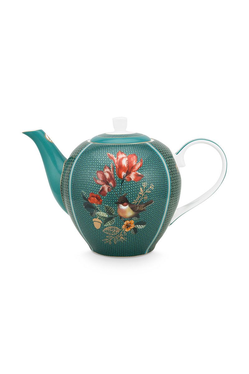 Winter Wonderland Teapot Large Green