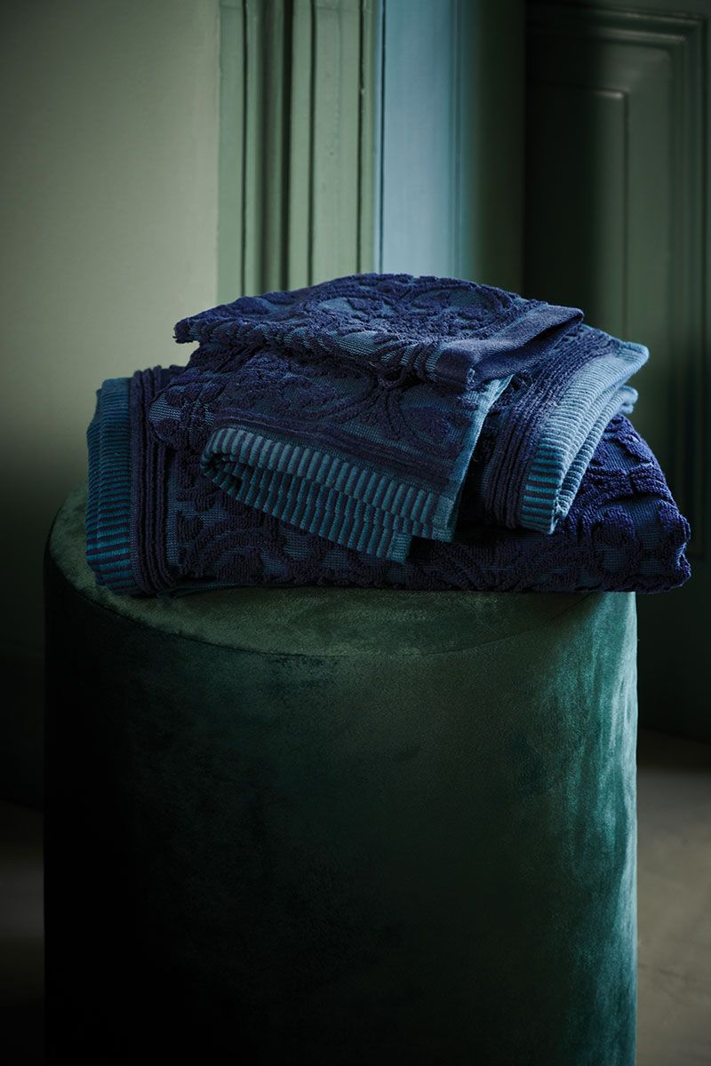 Washcloth Set/3 Tile de Pip Dark Blue 16x22 cm