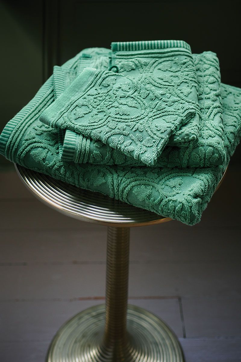 Washcloth Set/3 Tile de Pip Green 16x22 cm