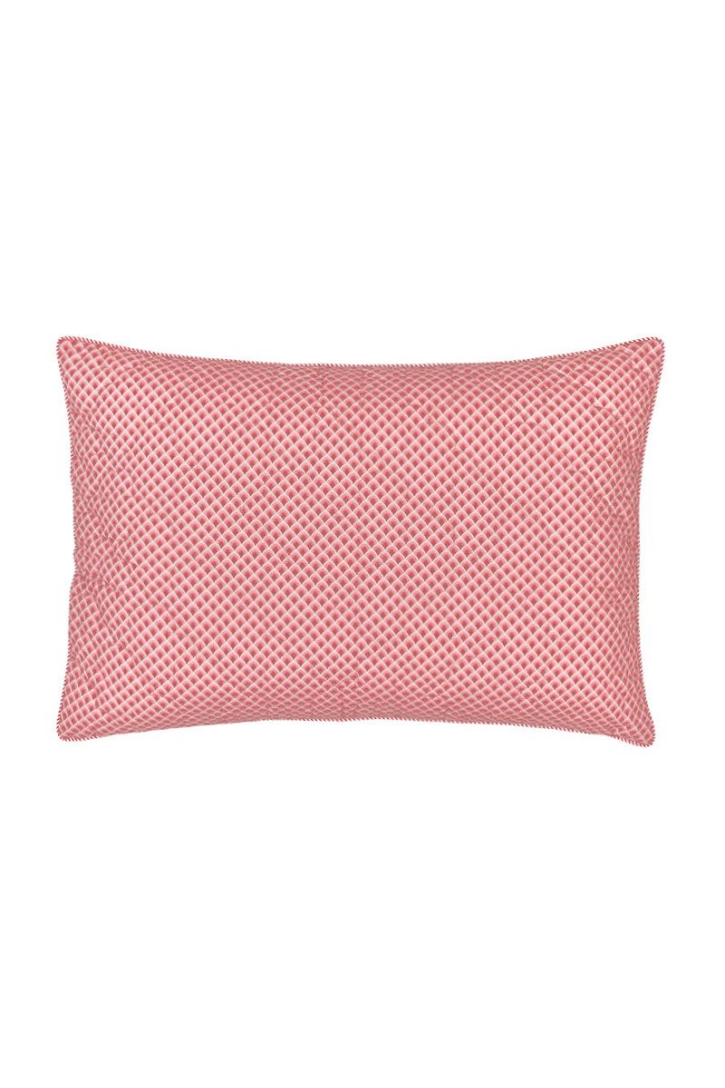 Rechteckige Zierkissen Quilted Tokyo Blossom Hellrosa