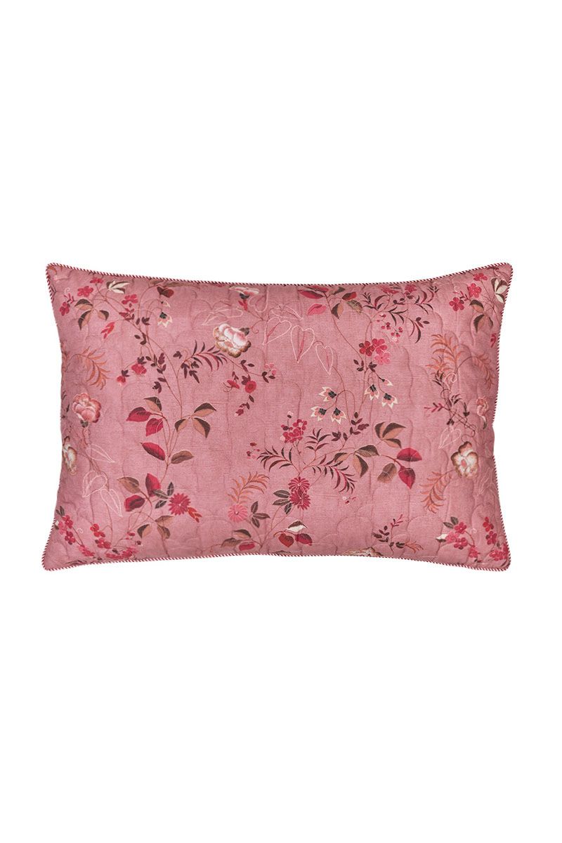Rechteckige Zierkissen Quilted Tokyo Blossom Hellrosa
