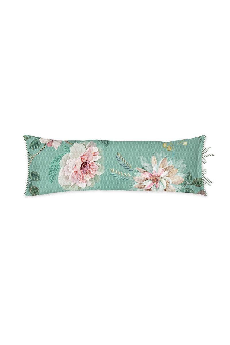 Cushion Rectangle Long Tokyo Bouquet Green