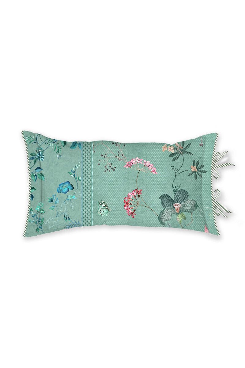 Cushion Rectangle Tokyo Bouquet Green