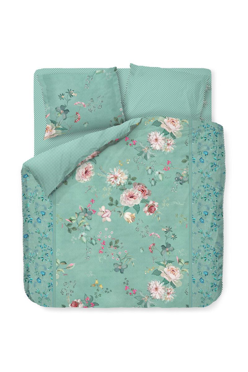 Duvet Cover Tokyo Bouquet Green