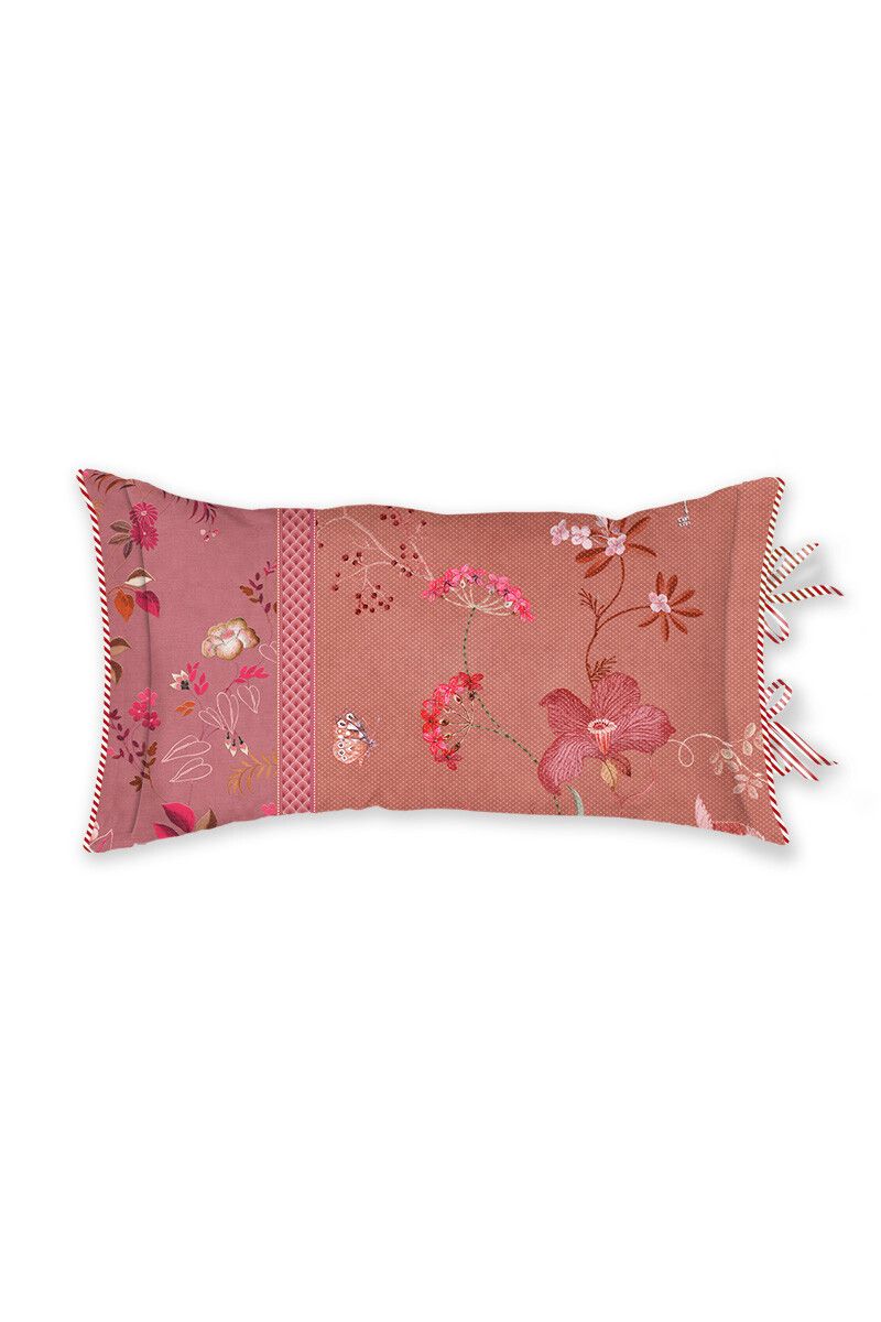 Cushion Rectangle Tokyo Bouquet Pink/Terra