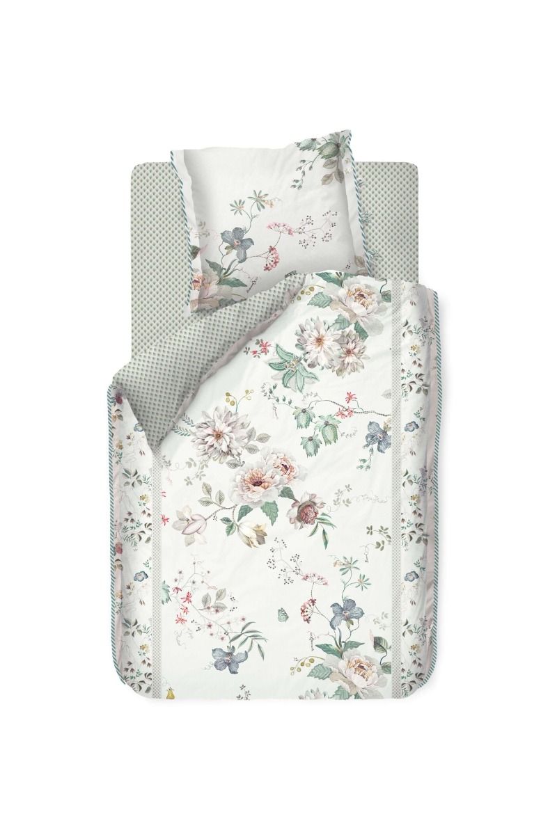 Duvet Cover Tokyo Bouquet White