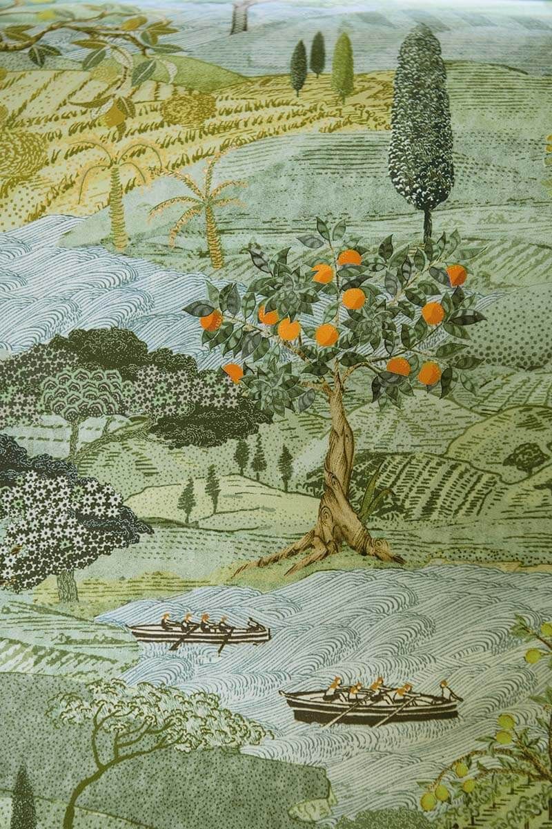 Pillowcase Toscana Green
