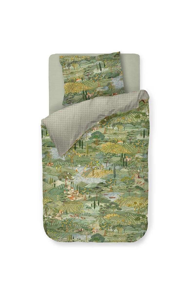 Duvet Cover Set Toscana Green