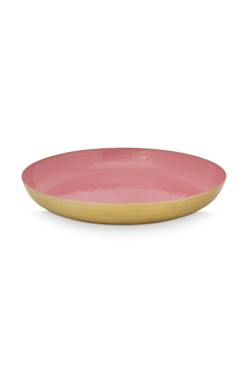 Schale Emailliert Old Rosa 40 cm