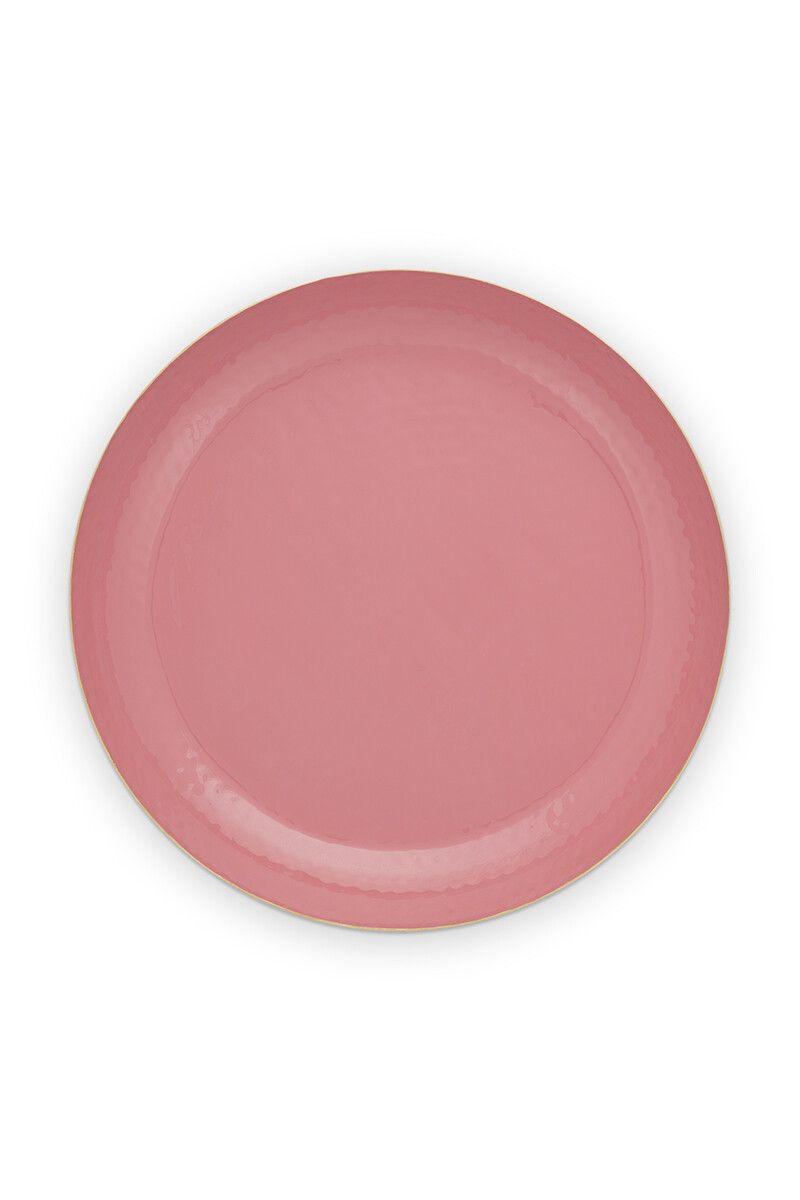 Schale Emailliert Old Rosa 40 cm