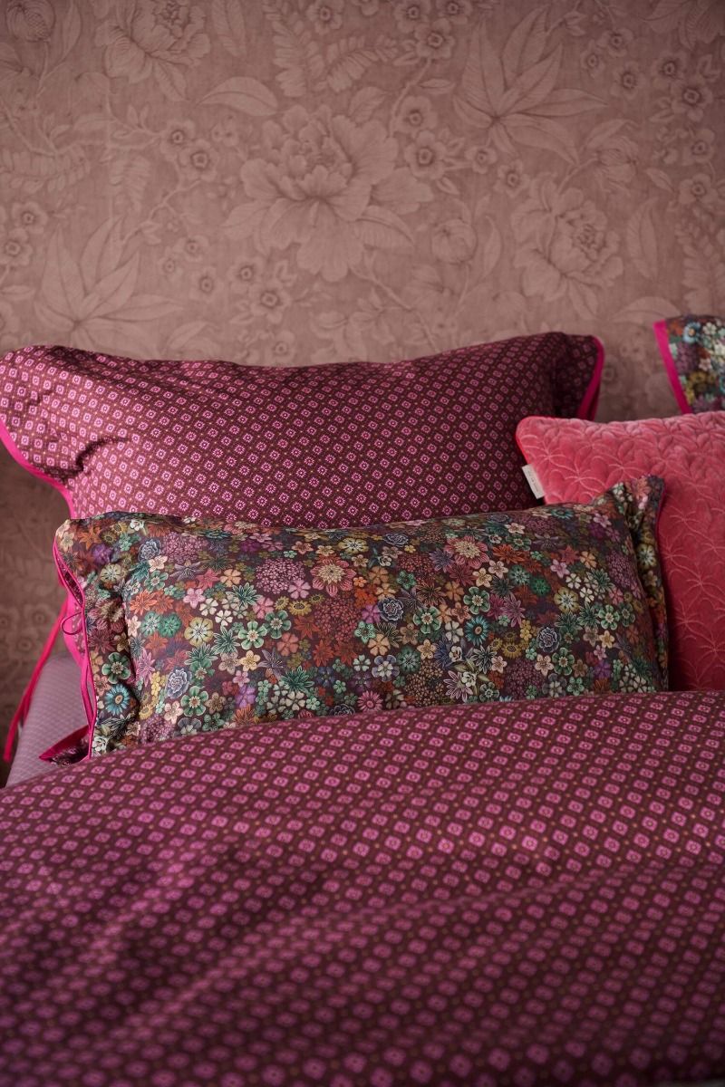 Quadratisches Zierkissen Quilty Dreams Terra