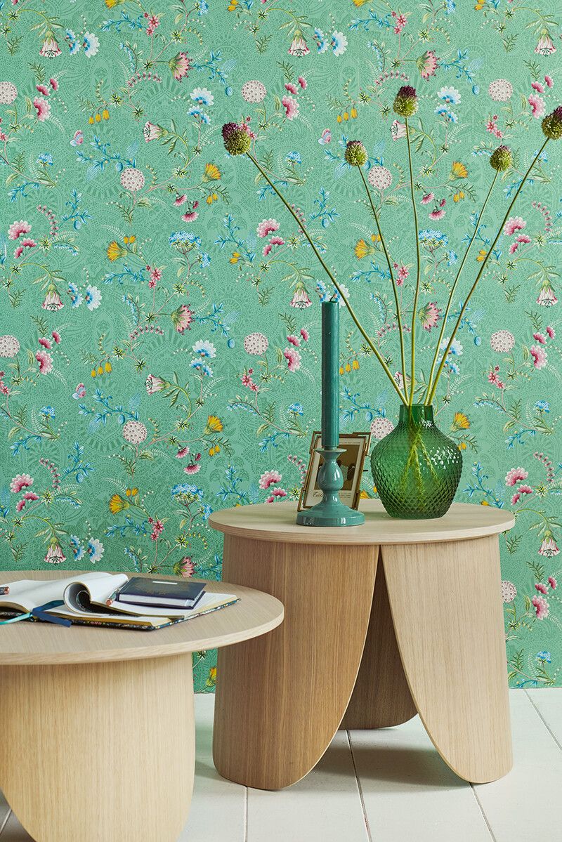 Pip Studio La Majorelle Non-Woven Wallpaper Green