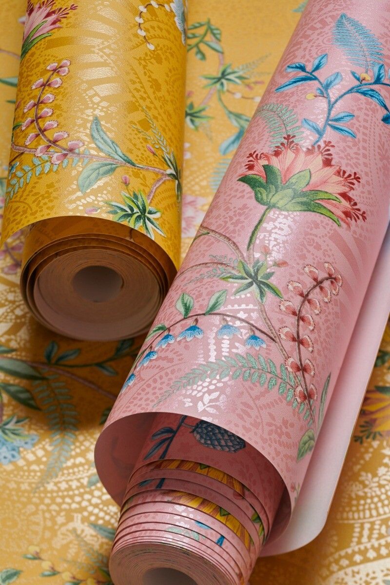 Pip Studio La Majorelle Non-Woven Wallpaper Pink