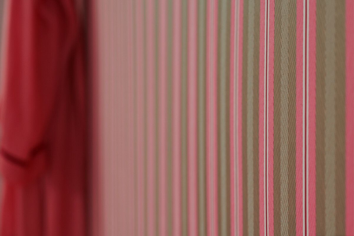 Pip Studio Blurred Lines Non-Woven Wallpaper Khaki/Pink