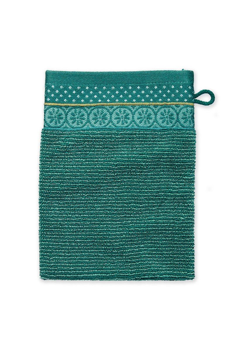 Washandje Soft Zellige Groen 16x22 cm