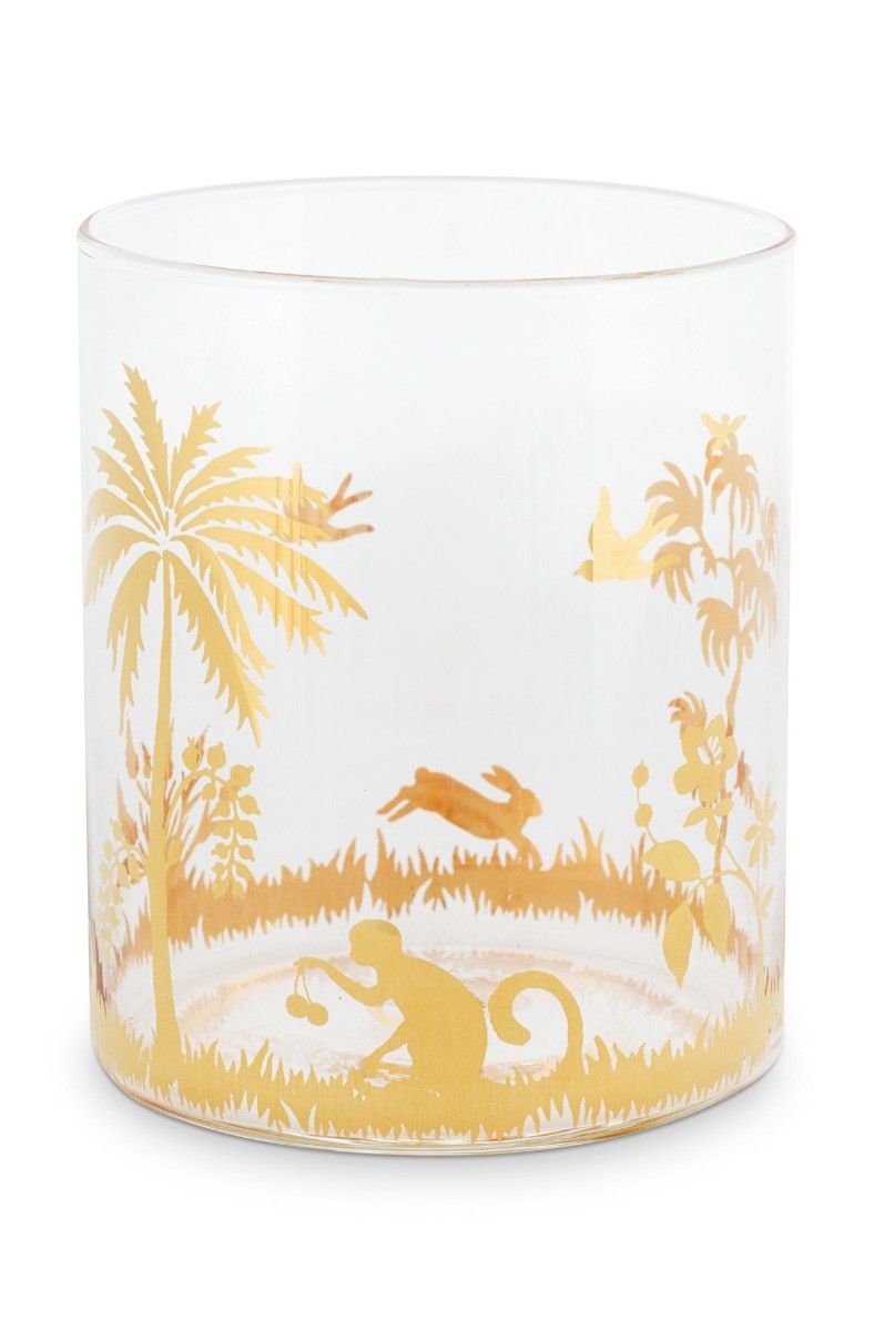 La Majorelle Water Glass Gold