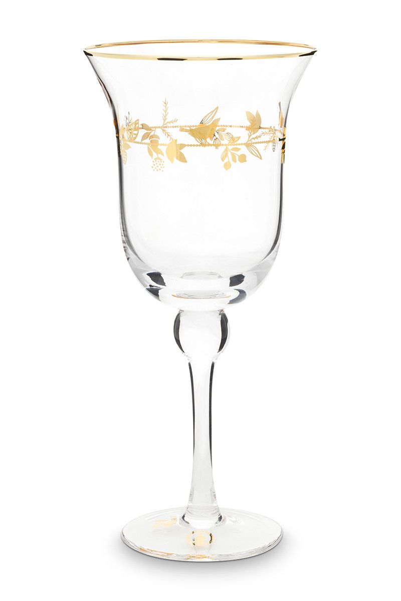 Winter Wonderland Wijnglas Goud
