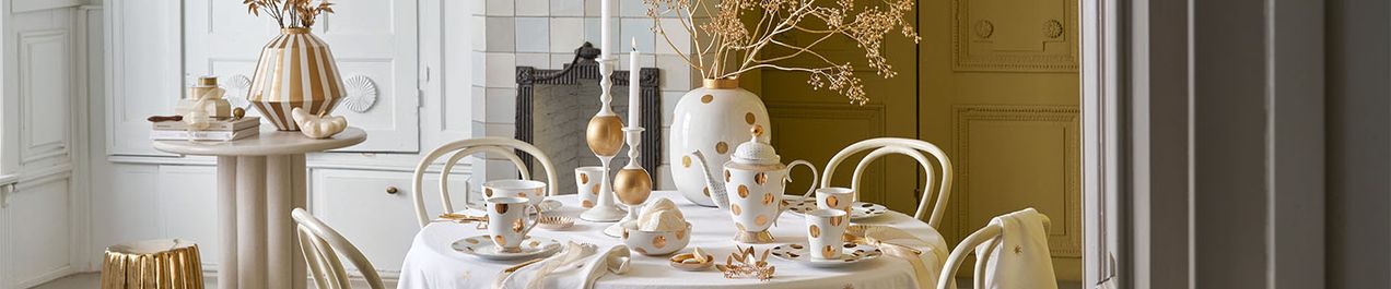 Christmas tableware