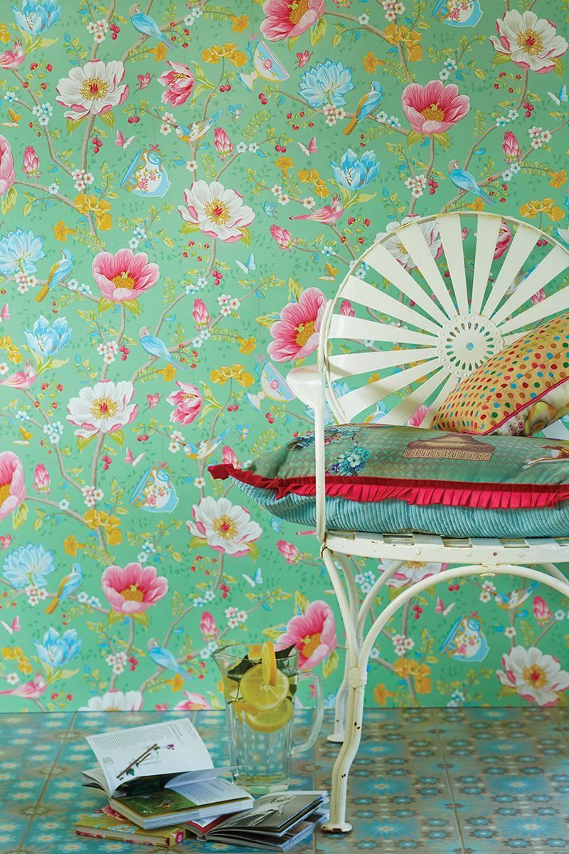 pip studio Pip Studio Chinese Garden Vliesbehang Groen Alleen vandaag |  Huis & Tuin | faithisland.org