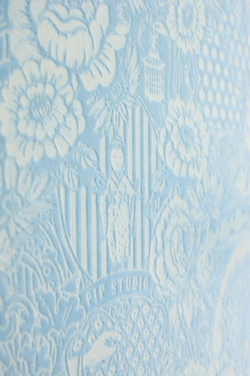 Pip Studio Deerest Peacock Wallpower Blue