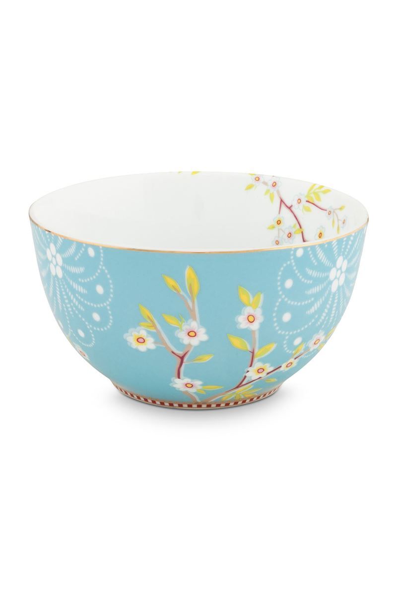 Floral Bowl Early Bird 15 cm Blue