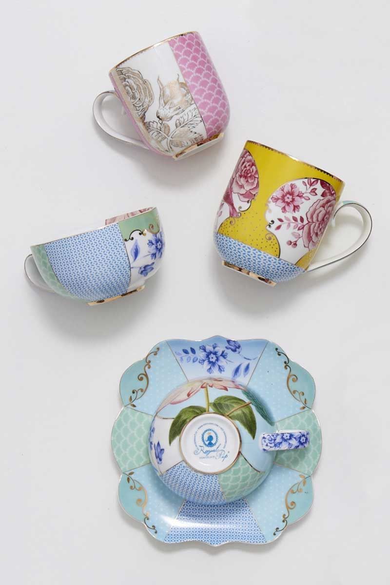 Royal Multi Cup & Saucer