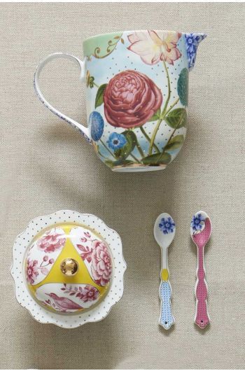 Royal Tea Set/4 Multicoloured