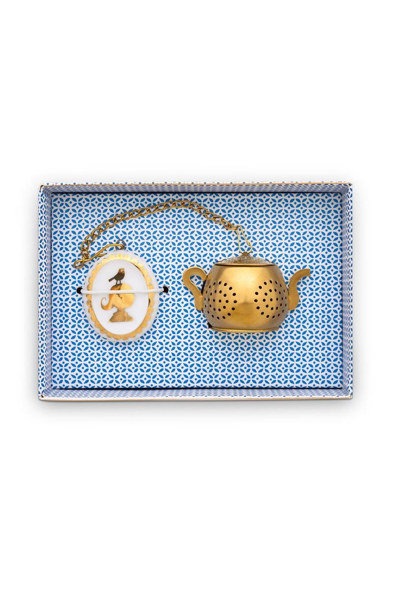 Royal White Tea Infuser Medaillon  