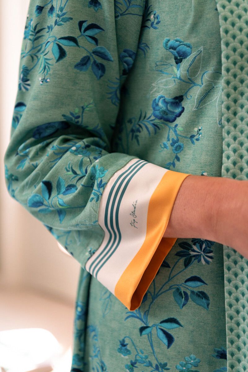 Kimono Tokyo Blossom Grün