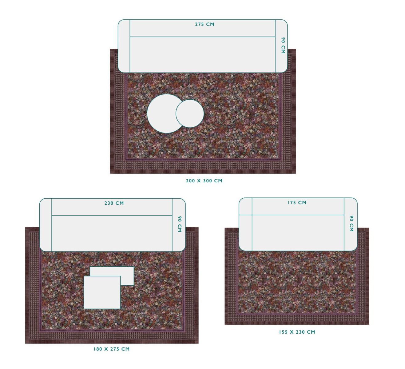 Vloerkleed Tutti i Fiori by Pip Rood