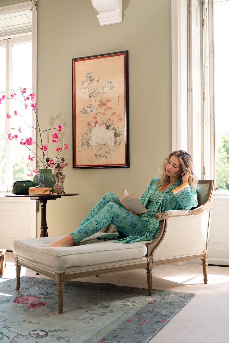 Kimono Tokyo Blossom Grün