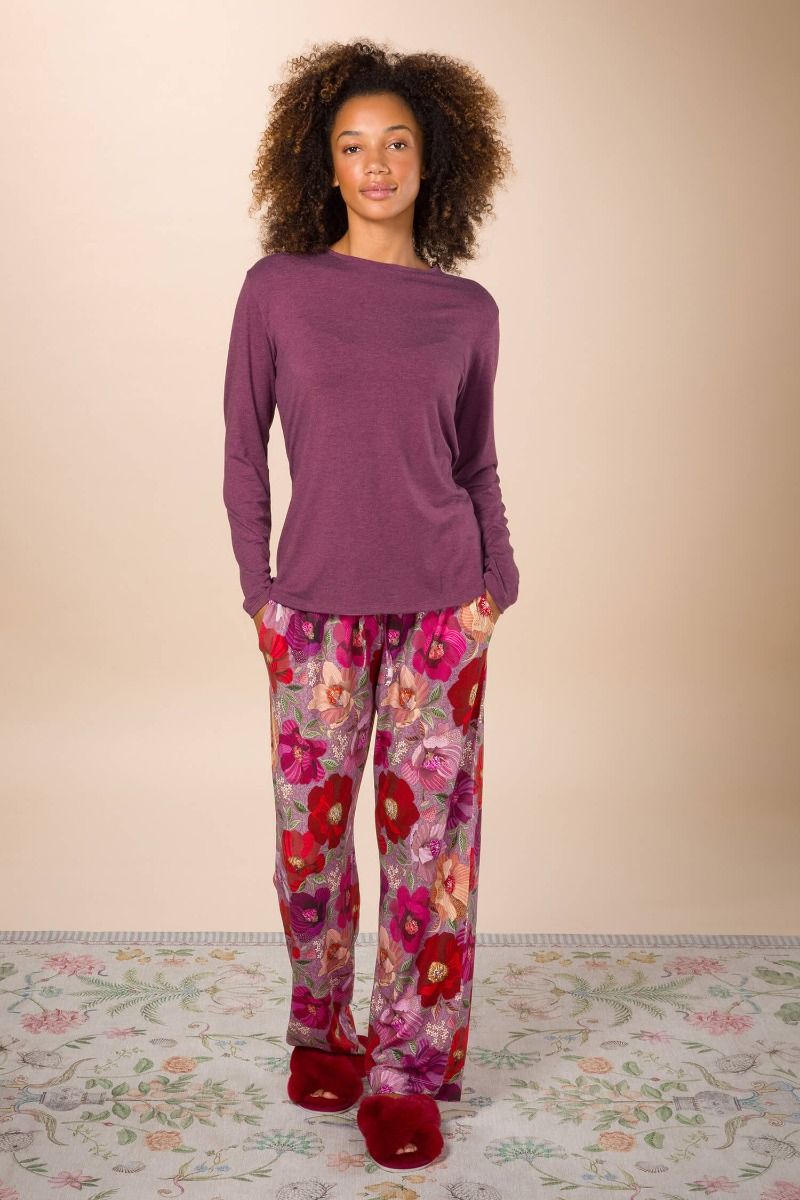 Belin Long Trousers Rosita Purple