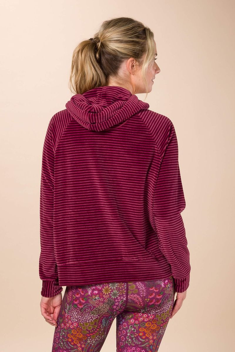 Tamari Pull Velvet Little Sumo Stripe Rouge Rose