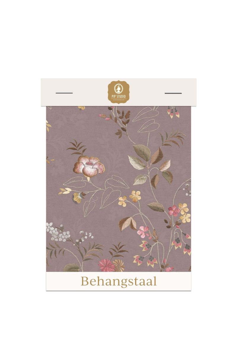 Behangstaal Tokyo Blossom Roze Mauve