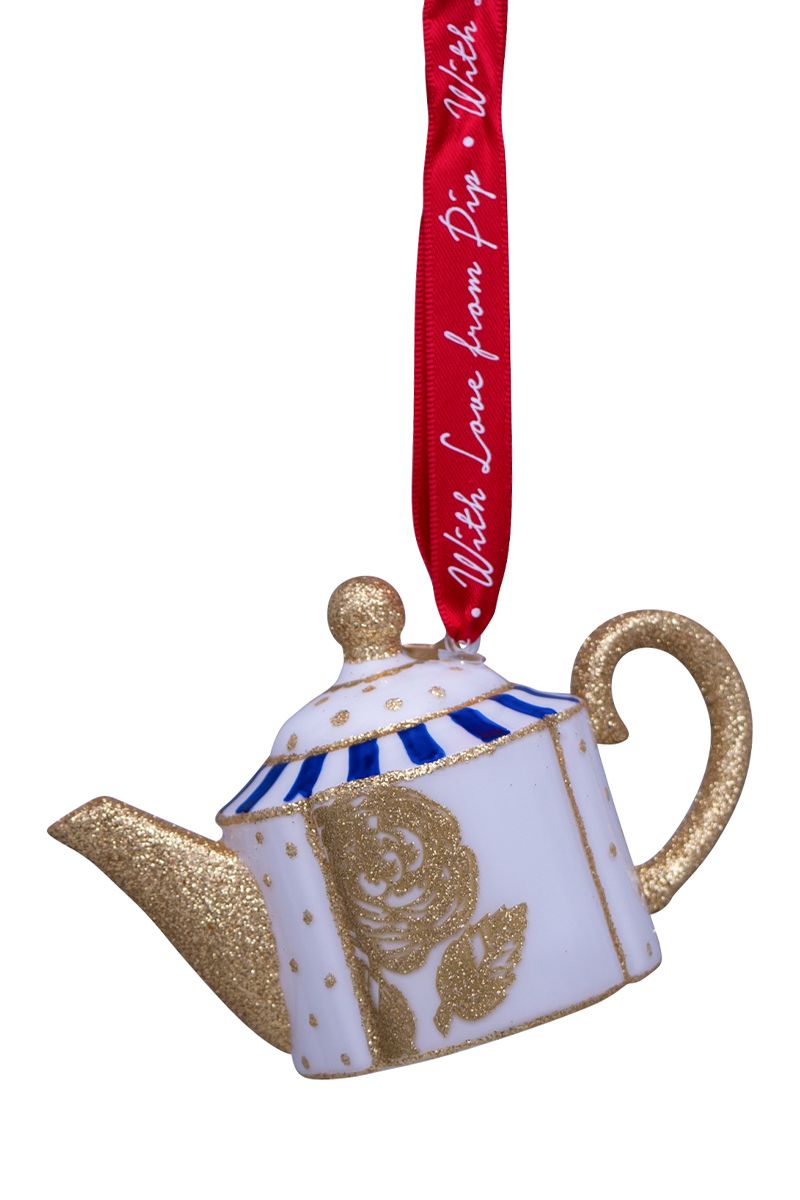 Ornament Glass Teapot 7 cm