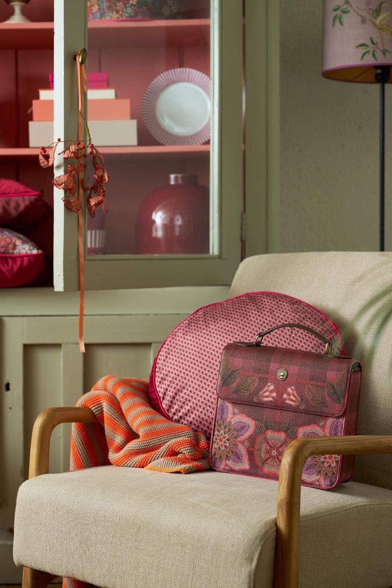 Plaid Bonsoir Stripe Oranje