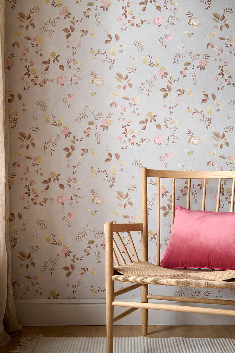 Pip Studio Tokyo Blossom Non-Woven Wallpaper Sand