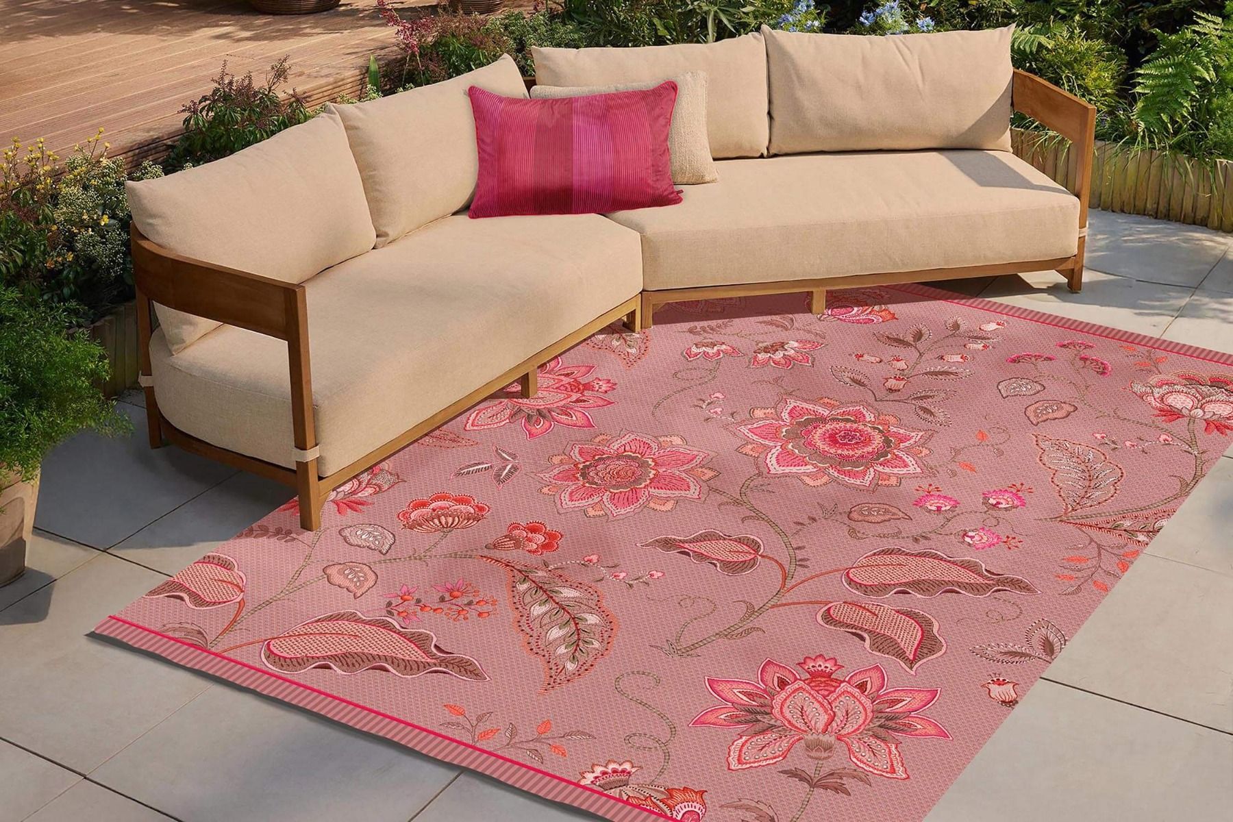 Outdoor Carpet Mumbai Night by Pip Pink