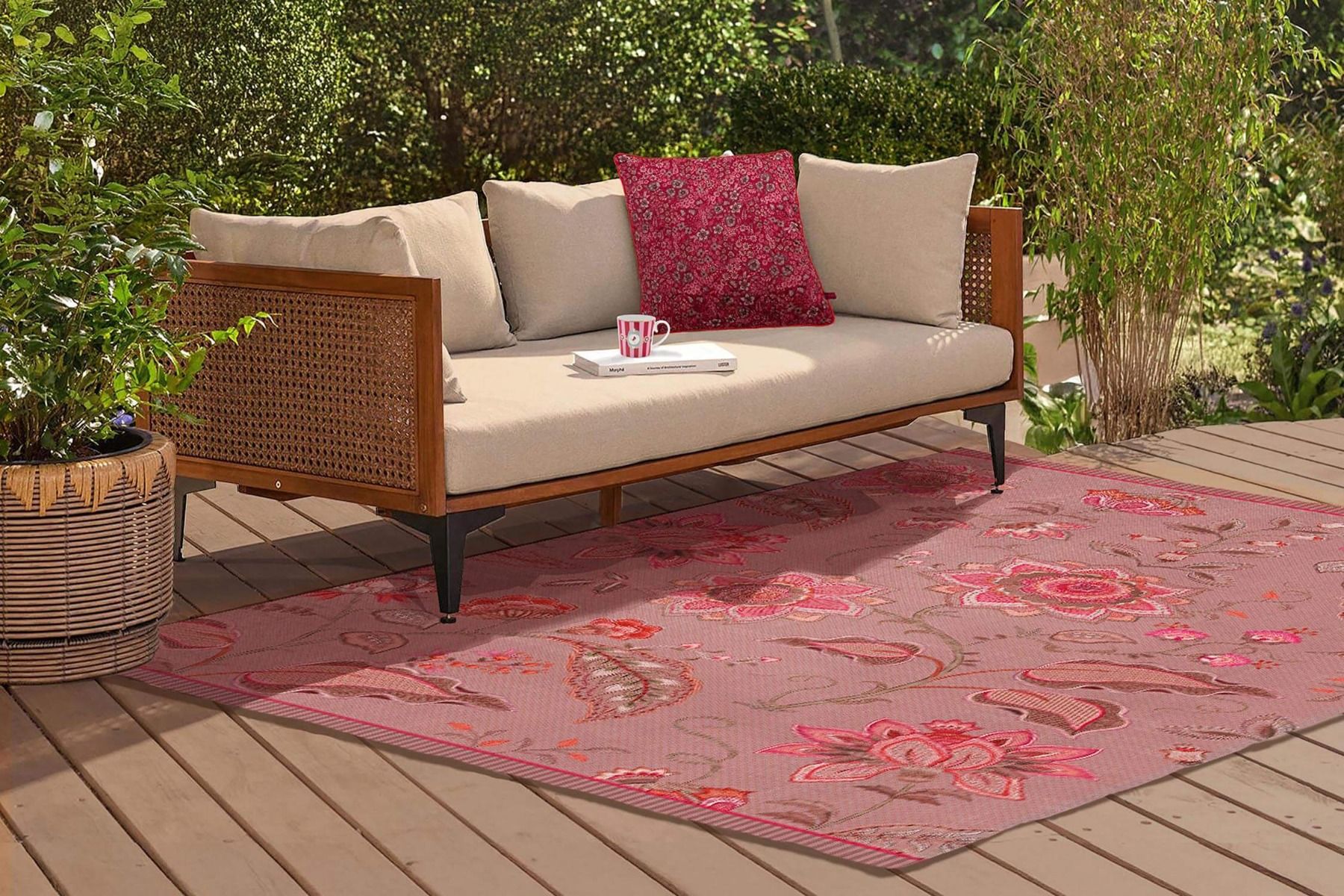Outdoor Carpet Mumbai Night by Pip Pink