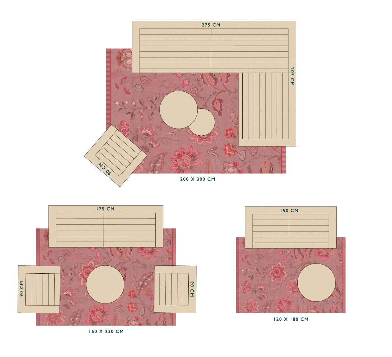 Outdoor Carpet Mumbai Night by Pip Pink