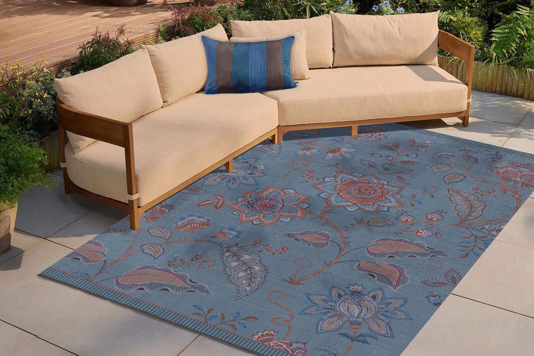 Outdoor Carpet Mumbai Night by Pip Blue