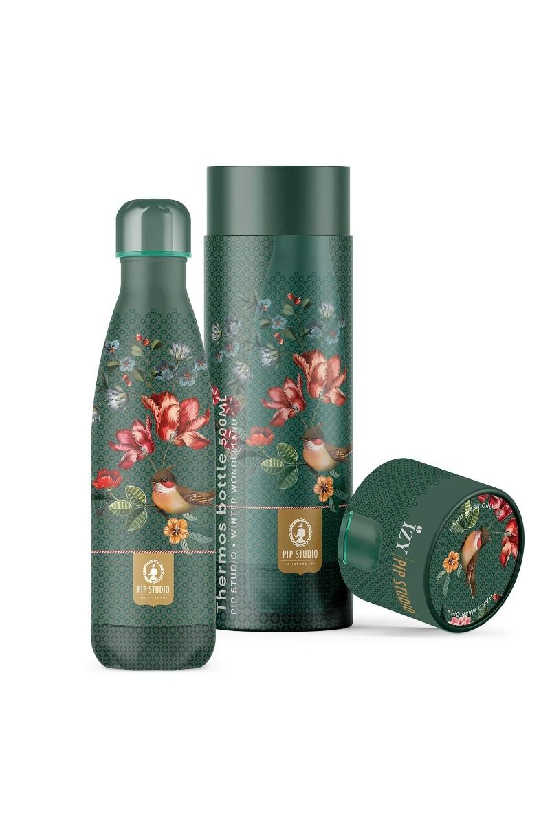 Winter Wonderland Bouteille Isotherme Vert 500ml