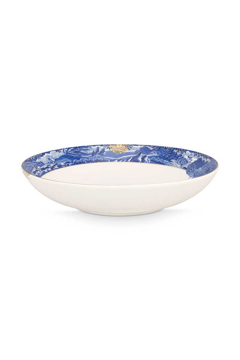 Heritage Suppenteller Grenze Blau 25.5 cm