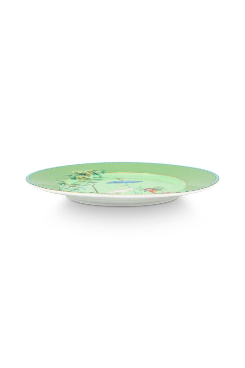 Jolie Breakfast Plate Green 21 cm