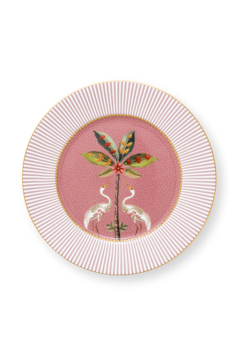 La Majorelle Pastry Plate Pink 17 cm