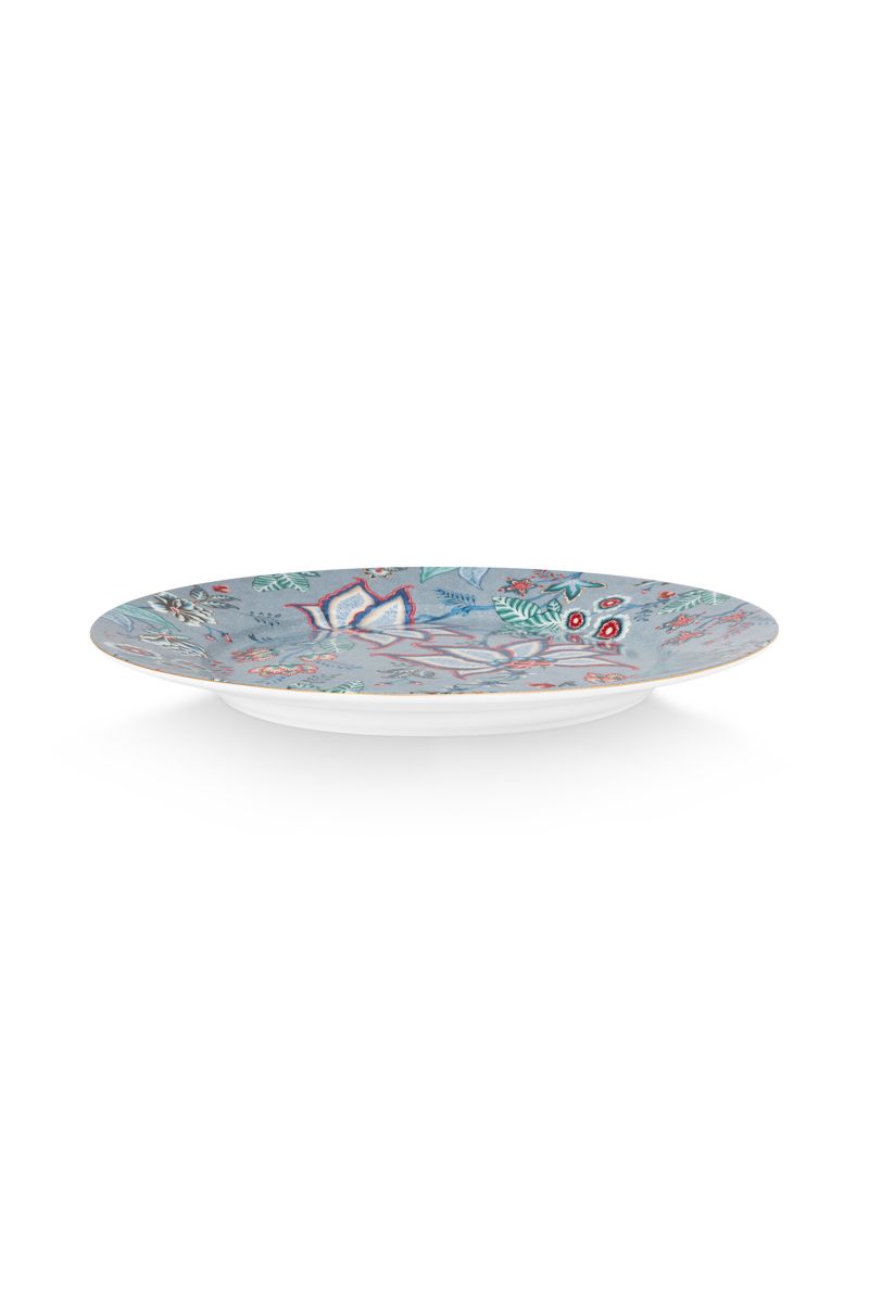 Flower Festival Underplate Light Blue 32 cm