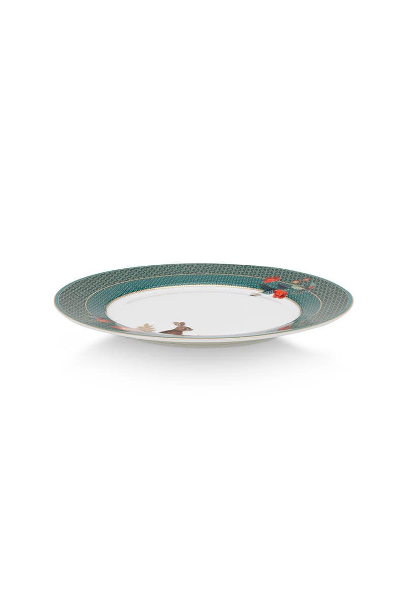 Winter Wonderland Breakfast Plate Green 21 cm