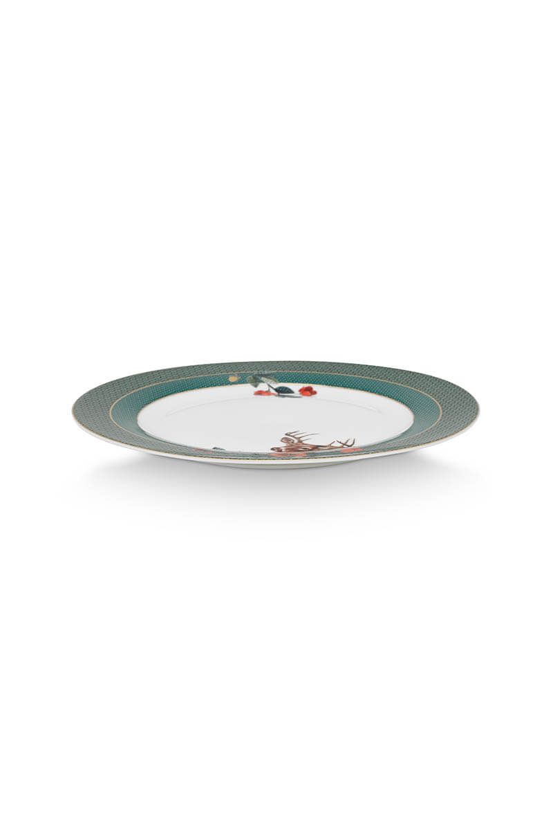 Winter Wonderland Dinner Plate Green 26.5 cm