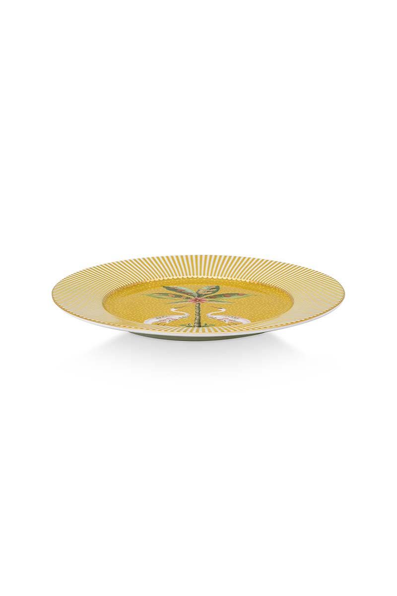 La Majorelle Pastry Plate Yellow 17cm