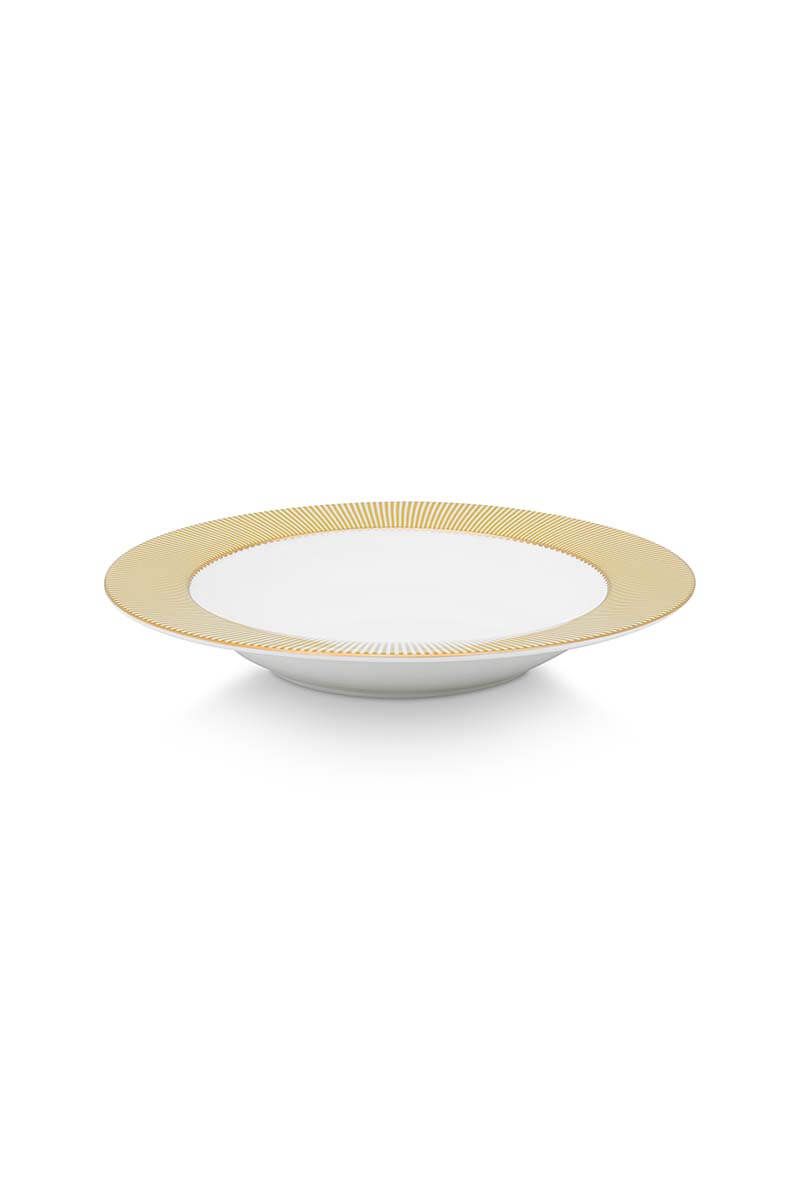 La Majorelle Deep Plate Yellow 21.5cm